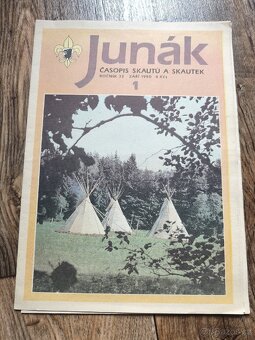 Časopis Mladý hlasatel a Junák 1990, 8ks - 7