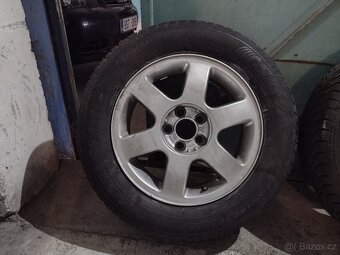 ALU kola 5x100 R15 195/65 zimní - 7