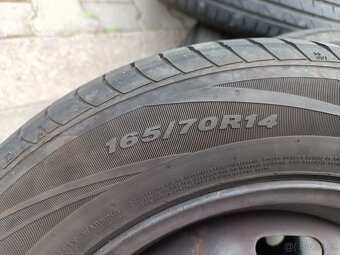 PRODÁM LETNÍ KOLA 165/70R14 na FABIA I, II apod, - 7
