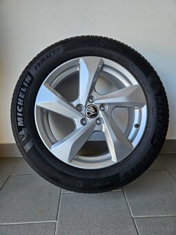 Alu kola 5x112 Letní Michelin 235/55/18 - Nové - 7