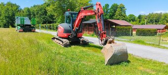 Kubota U55-4 Engcon tiltrotator - 7