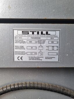 Ručně vedený vysokozdvižný STILL EXV 14 iC - AKU, 2014 - 7