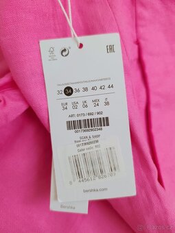 Nové široké kalhoty Bershka vel.34 - 7