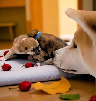 Štěňátka Akita Inu s PP odběr v lednu - 7
