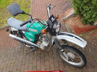 dily Simson S51 Enduro,blatniky+přední maska kolem světla - 7