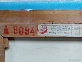 Obraz Pláž na Jadranu - olej na plátně - 7