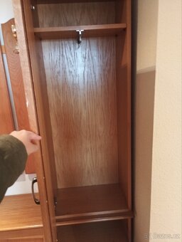 Předsíň/předsíňová sestava skříňka masiv dřevěná - 7