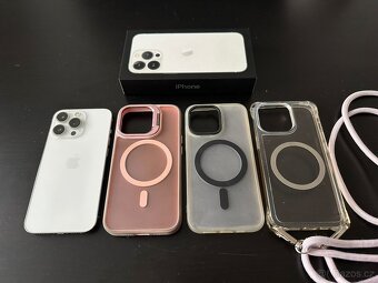 Prodám použitý iPhone 13 PRO 256 GB bílý, plně funkční - 7
