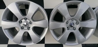 Alu kola 5X112 ,18,Superb,Octavia,Karoq - TOP STAV - 7