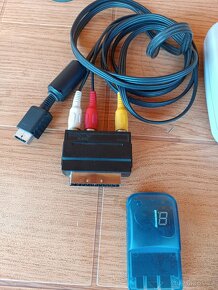Herní konzole Play Station 1 + 5x originál hra - 7