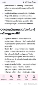 Elektricka odsavacka materskeho mleka babyono - 7