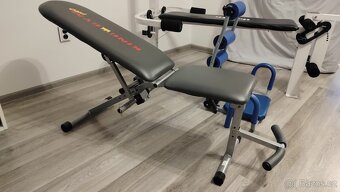 3x Cvičí a posilovací stroje-lavice - 7