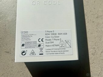 T-Phone 3 stříbrný (NOVÝ) záruka+nerozbalený VÁNOCE - 7