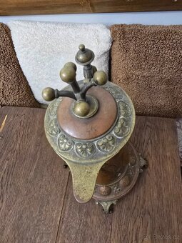 Velký starožitný obřadní džban / Konev- Bronz 18.stol - 7