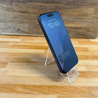 iPhone 15 Pro 128GB, modrý, 100% baterii (12 měsíců záruka) - 7