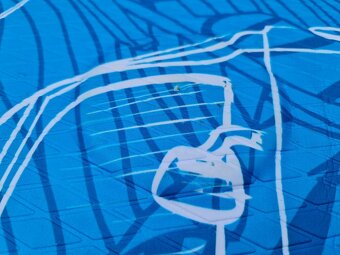 Paddleboard F2 Travel WS 12´6"x35" výborný stav, rodinný - 7