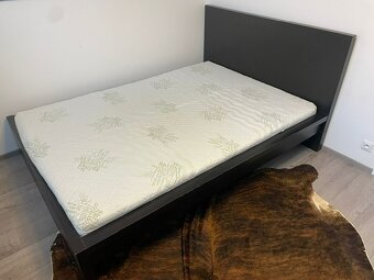 Postel Ikea Malm - černá - 7