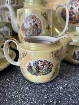 Porcelánový vintage čajový servis Kahla Porzellan - 7