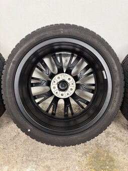 Originál alu kola Bmw 5x112 R18 styling 796M zimní - 7