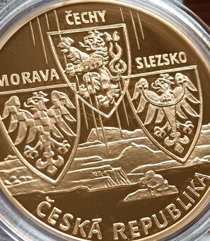 Zlatá mince 10 Dukát Česká Republika 2019 ČM Proof - 7