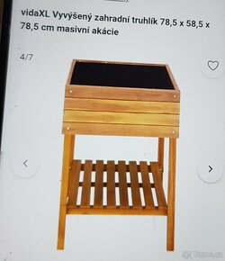 Vyvysený záhon na kytky nový - 7