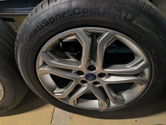 Alu kola Ford Kuga Edge 5x108 r19 Originál,pneu 5,5mm - 7