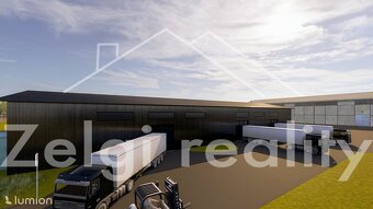Pronájem průmyslové haly 1000m2 - Ve výstavbě s možností úpr - 7