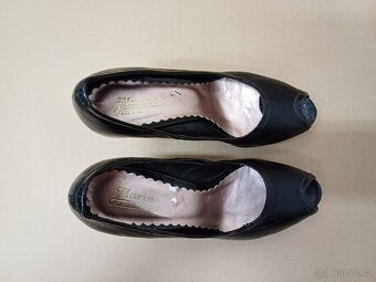 Černé lodičky na platformě vel.36 - 7