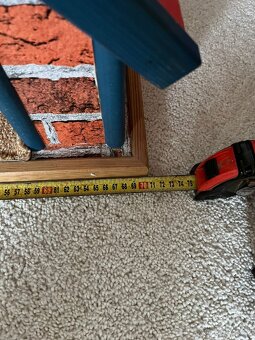 Dětský domeček pro panenky 70x50cm - 7