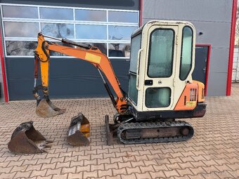 Hanix H15 minibagr 1,5T + 3x lžíce - 7