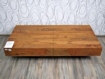 Akáciový konferenční stůl CUBE - 7