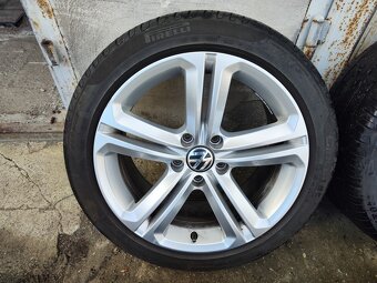 17"letní alu sada Mallory 5x112 origo Golf 6 Touran Passat - 7