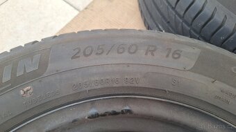 Sada disků Ford 16" 5x108 letní pneu 205/60 R16 4-6mm Monde - 7