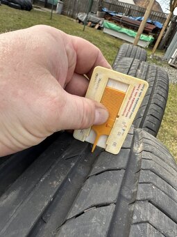 Originál alu kola Audi - TOP stav, letní pneu - 7