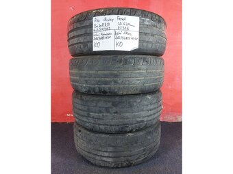 ALU disky 5x108 R17 s letními pneu 205/50 R17 - 7
