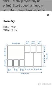 Obrazy 9ks Ikea - 7