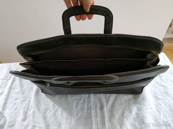 Kožená aktovka_použitá, kvalitní zpracování - 7