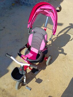 Dětská tříkolka Milly Mally Movi pink - 7