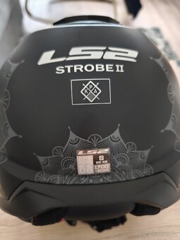 Nová dámská vyklápěcí helma LS2 vel.S (obvod 55-56cm) - 7