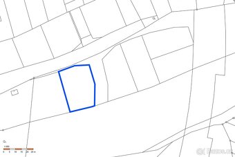 Stavební pozemek 900m2 na prodej, Kunovice u UH - 7