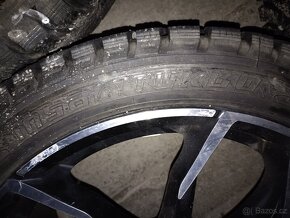 ALU Rial 5x115 8Jx18H2 ET45 zimní 225/40R18 7mm - 7