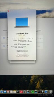 MacBook Pro 2019 15” nadstandardní konfigurace - 7