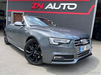 Audi S5 kabrio 3.0 TFSI Quattro, krásný stav - 7