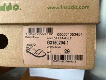 Dívčí sandálky Froddo Lore Sparkle vel. 29 - 7