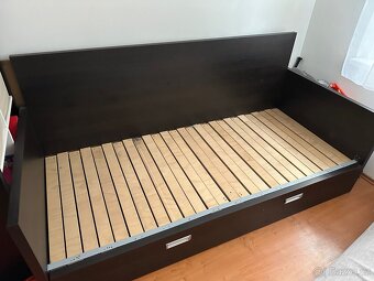 Rozkládací postel s matrací - 7