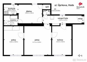 Prodej bytu 3+1 95 m2 Úprkova, Hodonín - 7