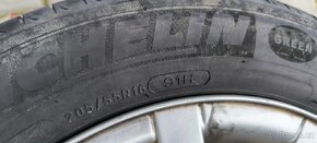 Litá kola +letní pneu - Renault 6,5Jx16 5x114,3 - 7