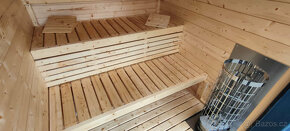 Venkovní finská panoramatická sauna Diamant - 7