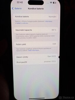iPhone 15pro 256gb - 7