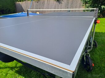 Venkovní stul na stolní tenis(pingpong)+obal,jako nový - 7
